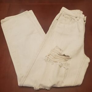 BDG Women's High Rise Baggy Distressed Jeans